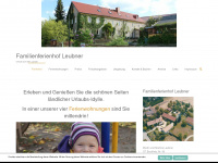 ferienhof-leubner.de Webseite Vorschau