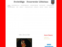 ff-loebichau.de Webseite Vorschau