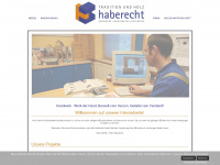 tischlerei-haberecht.de Webseite Vorschau