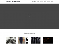 b-k-productions.de Webseite Vorschau