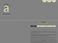 actmata.de Webseite Vorschau