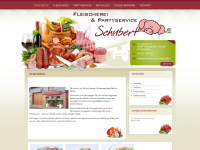 fleischerei-schubert.de Webseite Vorschau