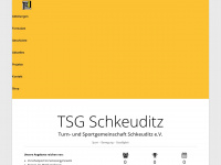 tsg-schkeuditz.de Webseite Vorschau