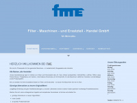 fme-filter.de Webseite Vorschau