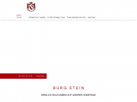 burg-stein.de Webseite Vorschau
