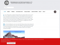 freiberger-altertumsverein.de Webseite Vorschau