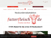 futterfleisch.de Webseite Vorschau