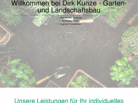 galabau-kunze.de Webseite Vorschau