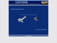 galvanik-hoetzel.de Webseite Vorschau