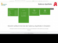 galenus-apotheke-dresden.de Webseite Vorschau