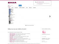cama.de Webseite Vorschau