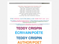 teddycrispin.com Webseite Vorschau