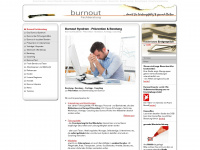 burnout-fachberatung.de Webseite Vorschau