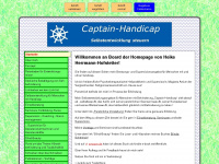 captain-handicap.de Webseite Vorschau