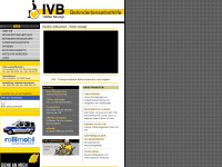 ivb.ch Webseite Vorschau