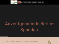 adventgemeinde-spandau.de Webseite Vorschau