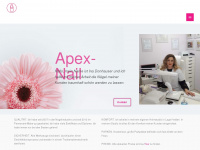 apex-nail.de Webseite Vorschau