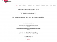 cvjm-nastaetten.de Webseite Vorschau