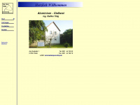 aluguss-tillig.de Webseite Vorschau