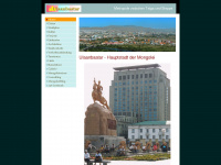 ulaanbaatar.de Webseite Vorschau
