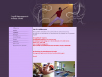 massageservice-jaehnke.de Webseite Vorschau