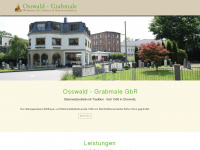 grabmale-osswald.de Webseite Vorschau