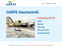 graefe-haustechnik.de Webseite Vorschau
