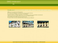 gwg-heidersdorf.de Webseite Vorschau