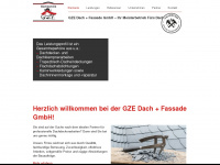 gze-dach-fassade.de Webseite Vorschau