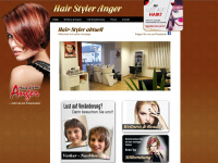 hair-styler-anger.de Webseite Vorschau