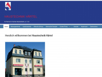 haustechnik-haertel.de Webseite Vorschau