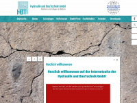 hbt-bautechnik.de Webseite Vorschau