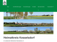 heimatkreis-kesselsdorf.de Webseite Vorschau