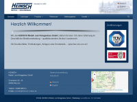 heinsch-metall.de Webseite Vorschau