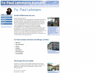 spielwaren-lehmann.de Webseite Vorschau