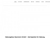heizungsbau-neumann.de Webseite Vorschau