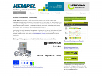 hempel-wzm.de Webseite Vorschau
