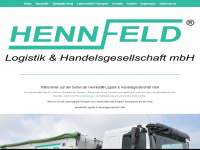 hennfeld.de Webseite Vorschau