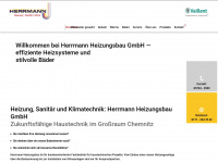 herrmann-heizungsbau.de Webseite Vorschau