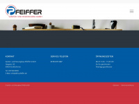 hls-pfeiffer.de Webseite Vorschau