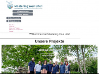 mastering-your-life.de Webseite Vorschau
