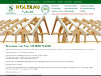 holzbau-plauen.de Webseite Vorschau