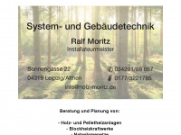 holz-moritz.de Webseite Vorschau