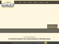 hotel-gasthofzurheinzebank.de Webseite Vorschau