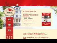 hotel-lengenfelder-hof.de Webseite Vorschau