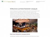 hotel-ratskeller-leipzig.de Webseite Vorschau