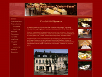 hotel-restaurant-gruenerbaum.de Webseite Vorschau