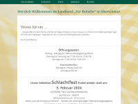 hotel-zur-kutsche.de Webseite Vorschau