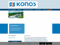 konos.eu Webseite Vorschau