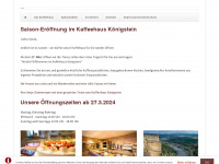 kaffeehaus-zimmermann.de Webseite Vorschau